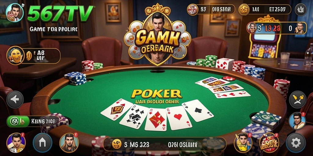 Tampilan gameplay seru dan interaktif dari 567TV.