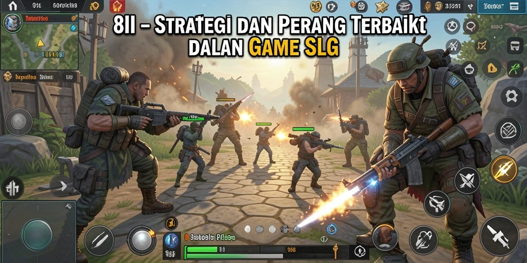 Tampilan gameplay menarik dan interaktif dalam 8II.