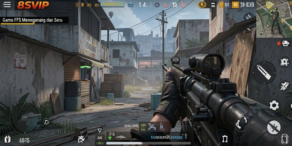 Tampilan gameplay <strong>8SVIP</strong> yang intens dan menarik.