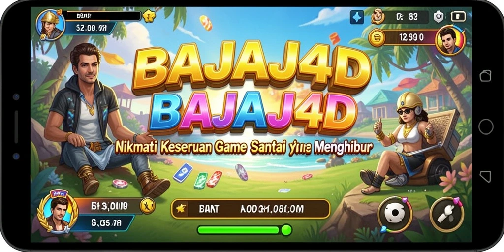 Tampilan gameplay seru dan penuh warna dari BAJAJ4D.