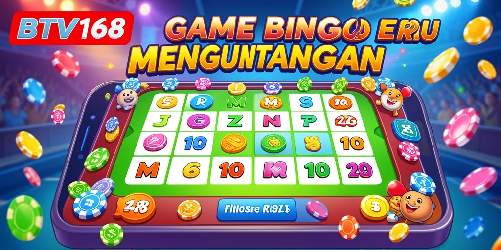 Tampilan gameplay seru dari BTV168 yang menampilkan suasana Bingo.