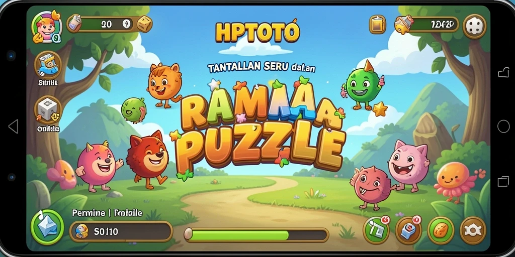Screenshot utama gameplay HPTOTO yang menarik dan penuh tantangan.