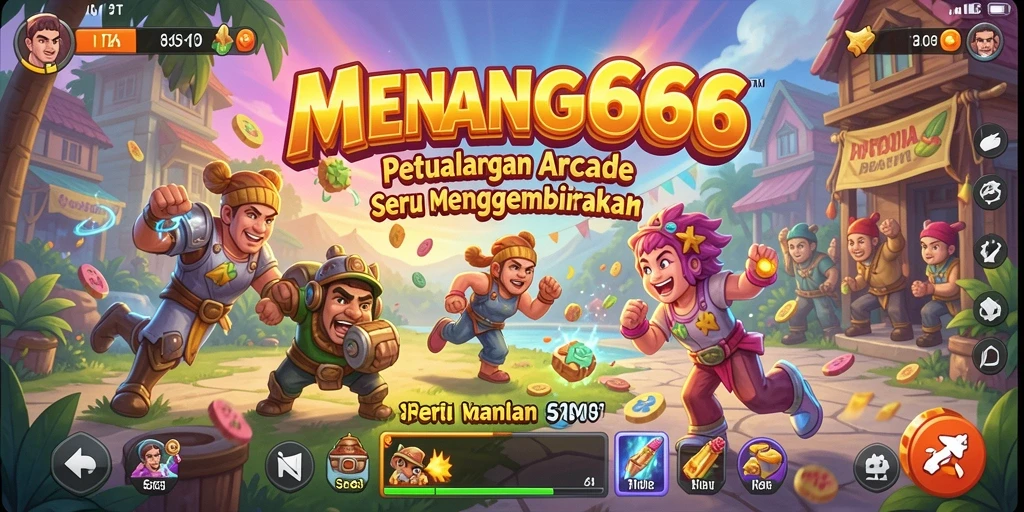 Tangkapan layar menunjukkan gameplay penuh aksi MENANG666 yang mengasyikkan.