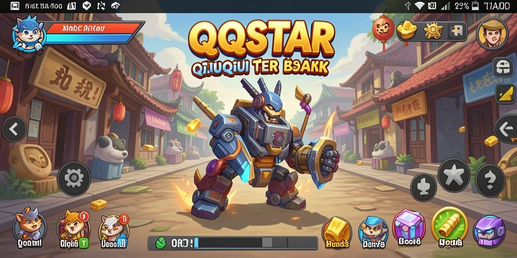 Gameplay seru dalam <strong>QQSTAR</strong> dengan interaksi pemain yang menyenangkan.