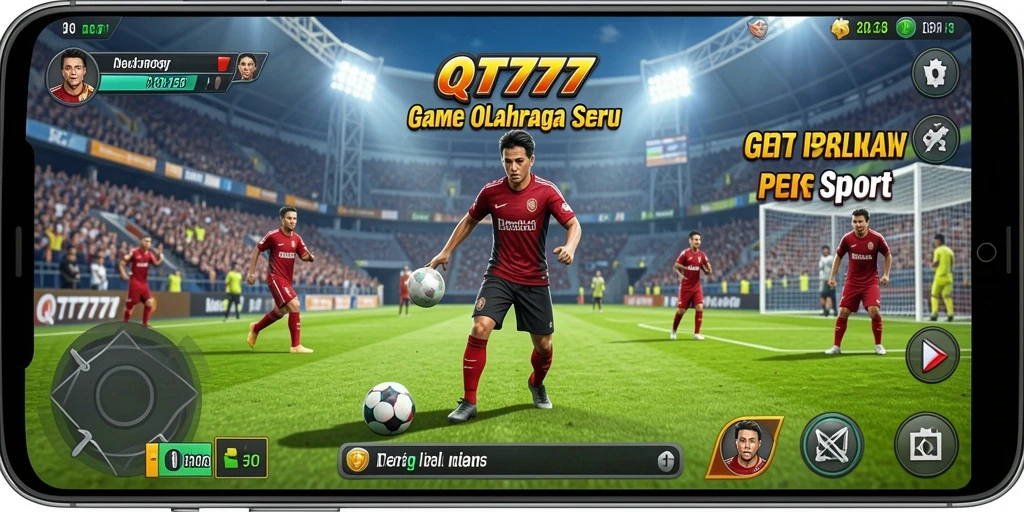 Tampilan menarik dari gameplay QT777 yang menyajikan aksi olahraga.