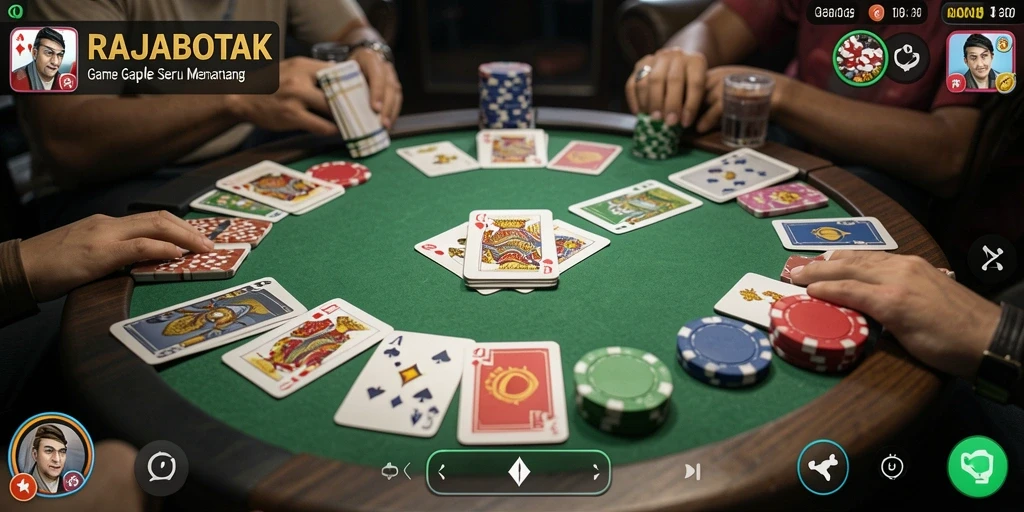 Tampilan gameplay RAJABOTAK yang seru dan penuh warna.