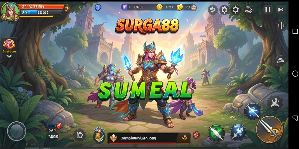 Gameplay menarik dengan grafis yang menawan dalam SURGA88.