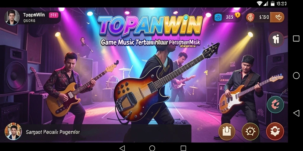 Menampilkan gameplay seru dan interaktif dalam <strong>TOPANWIN</strong>.