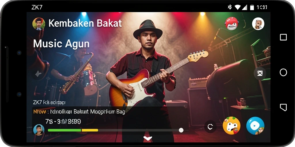 Screenshot ZK7 menunjukkan gameplay interaktif yang seru dan edukatif.