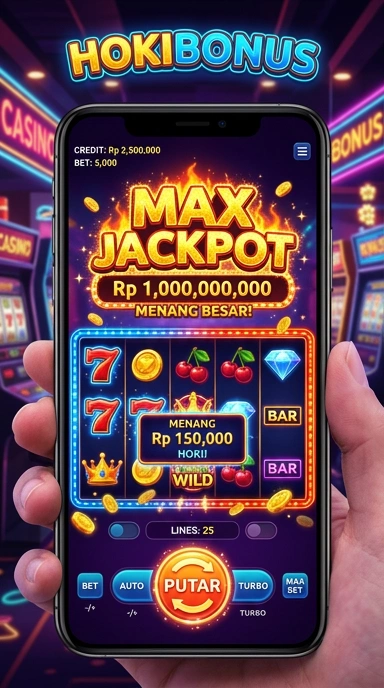 Tampilan antarmuka aplikasi hokibonus yang mudah digunakan.