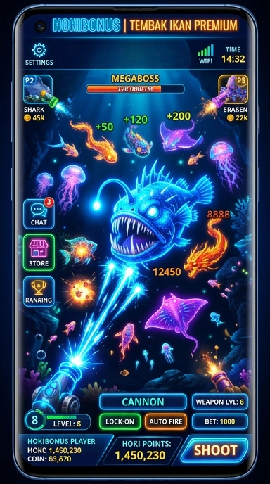 Screenshot menunjukkan katalog lengkap aplikasi di hokibonus.